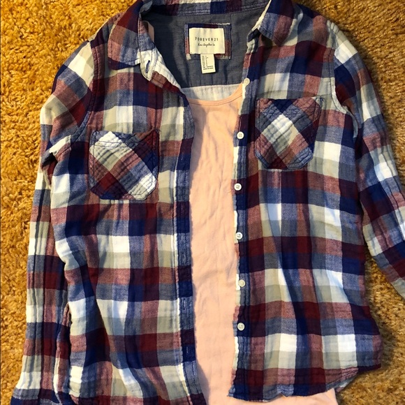 Forever 21 Flannel - Picture 2 of 3
